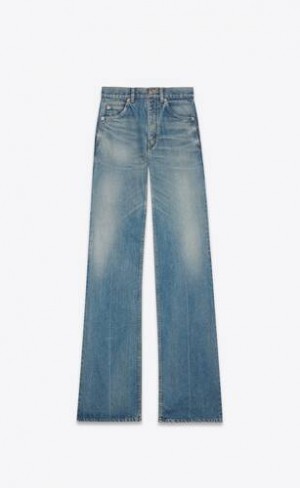 YSL 70'S Jeans Albastri | Romania_YSL22397