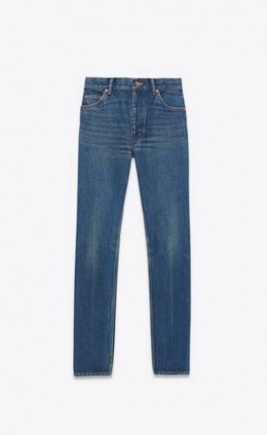 YSL Cindy Jeans Albastri Inchis | Romania_YSL54232