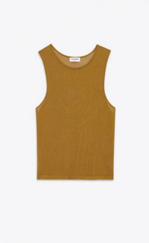 YSL Crop Tank Top In Galbeni | Romania_YSL23580