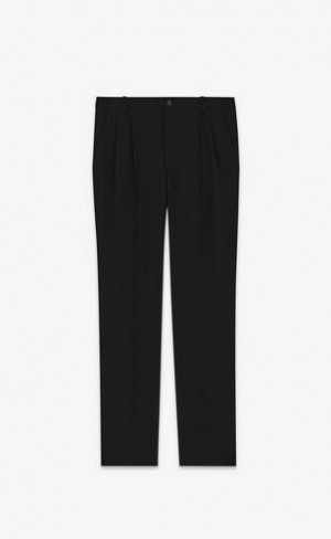 YSL Drept Chevron Lână Negrii | Romania_YSL87286