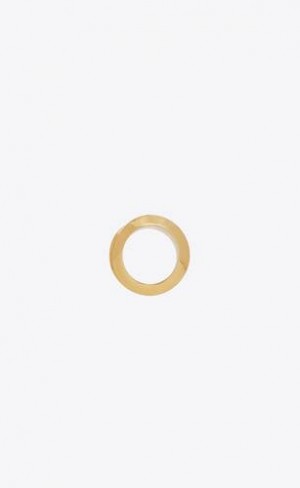 YSL Geometric Ring In Metal Aurii | Romania_YSL34802
