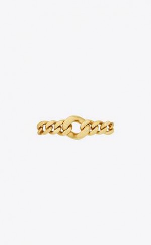 YSL Graduated Chain Bracelet In Metal Aurii | Romania_YSL74571
