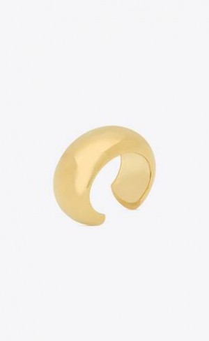 YSL Grosolan Cuff In Metal Aurii | Romania_YSL60443