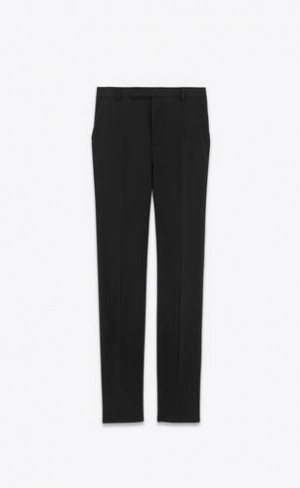 YSL High-waisted Faille Negrii | Romania_YSL13834