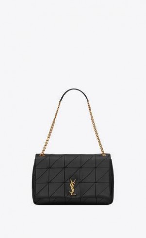 YSL Jamie Large In Lambskin Negrii | Romania_YSL94678