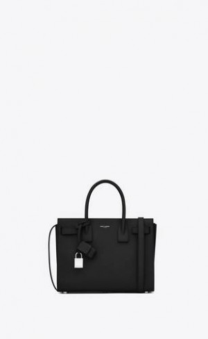 YSL Jour Baby In Grained Piele Negrii | Romania_YSL37651