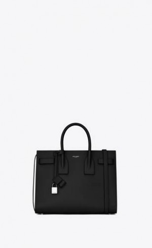 YSL Jour Small In Grained Piele Negrii | Romania_YSL38622