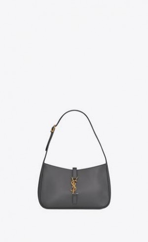 YSL Le 5 à 7 In Smooth Piele Gri | Romania_YSL58692