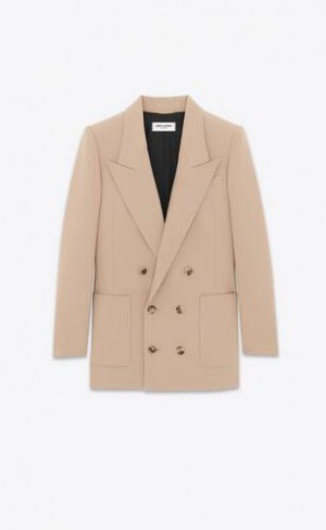 YSL Lână Gabardine Bej | Romania_YSL34681