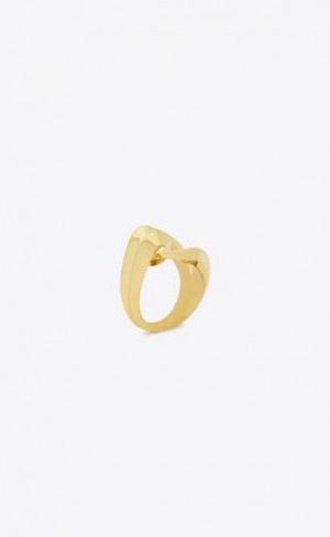 YSL Loop Ring In Metal Aurii | Romania_YSL72448
