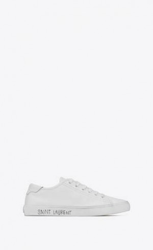 YSL Malibu Smooth Piele Albi | Romania_YSL98549