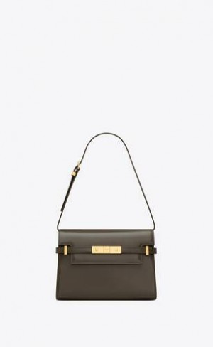 YSL Manhattan Small In Box Saint Laurent Gri Maro | Romania_YSL81577