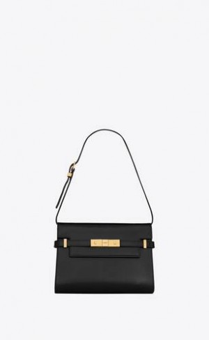 YSL Manhattan Small In Box Saint Laurent Negrii | Romania_YSL86622