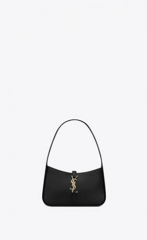 YSL Mini Le 5 à 7 In Smooth Piele Negrii | Romania_YSL24490
