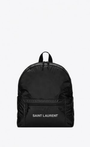 YSL Nuxx Nailon Argintii Negrii | Romania_YSL47961