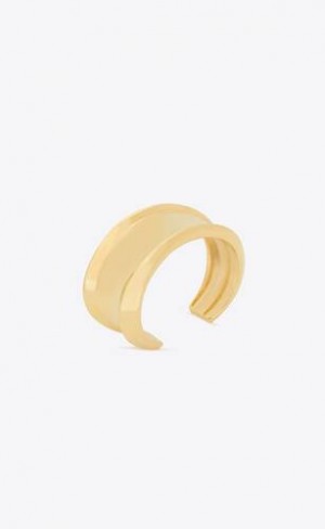 YSL Organic Bracelet In Metal Aurii | Romania_YSL44266