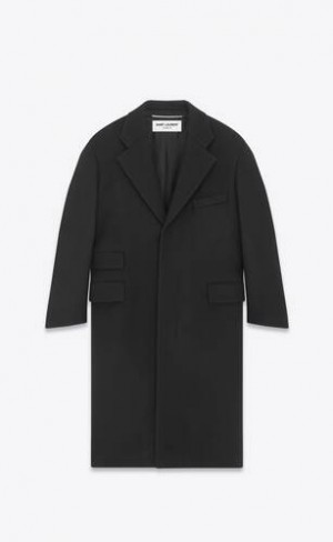 YSL Oversized Lână Negrii | Romania_YSL86993