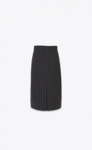 YSL Pencil In Dungi Flannel Albastri | Romania_YSL15885