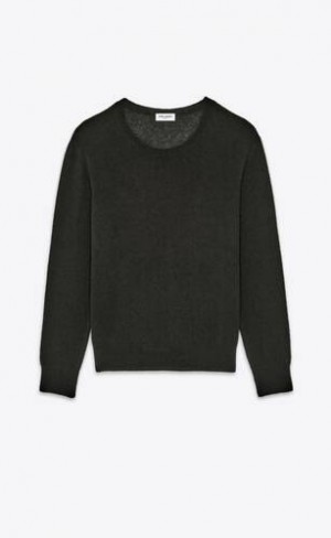 YSL Pulovere In Cashmere And Silk Negrii | Romania_YSL86525