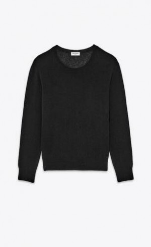 YSL Pulovere In Cashmere And Silk Negrii | Romania_YSL75024
