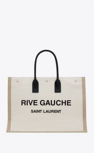 YSL Rive Gauche Tote In Panza Albi Bej | Romania_YSL86002