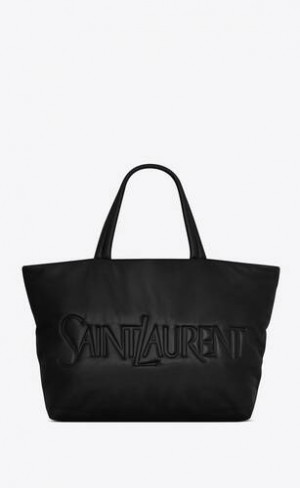 YSL Saint Laurent Tote In Nappa Lambskin Negrii | Romania_YSL29609