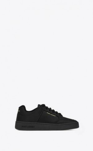 YSL Sl/61 Sneakers In Satin Crepe Negrii | Romania_YSL82380