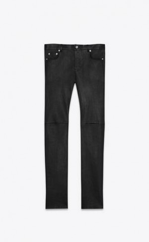 YSL Slab Stretch Grained Piele Negrii | Romania_YSL88004