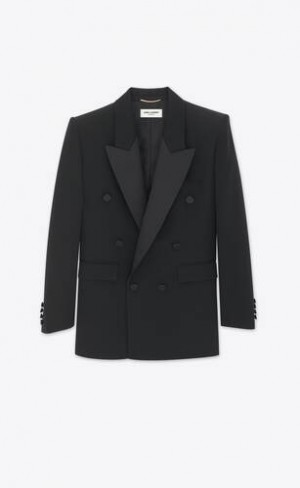 YSL Tuxedo Grain De Poudre Negrii | Romania_YSL90373