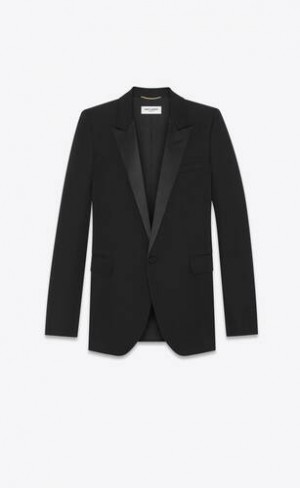 YSL Tuxedo Grain De Poudre Negrii | Romania_YSL59377
