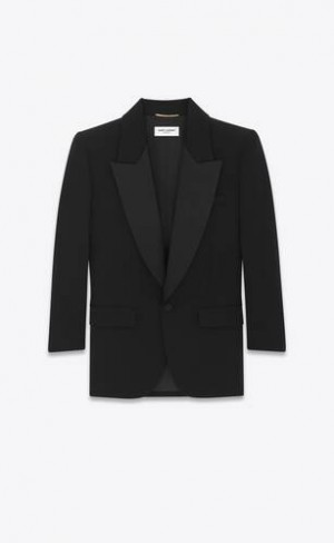 YSL Tuxedo Grain De Poudre Negrii | Romania_YSL93939